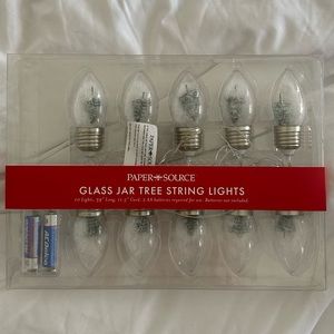 Paper Source - Glass Jar Tree String Lights